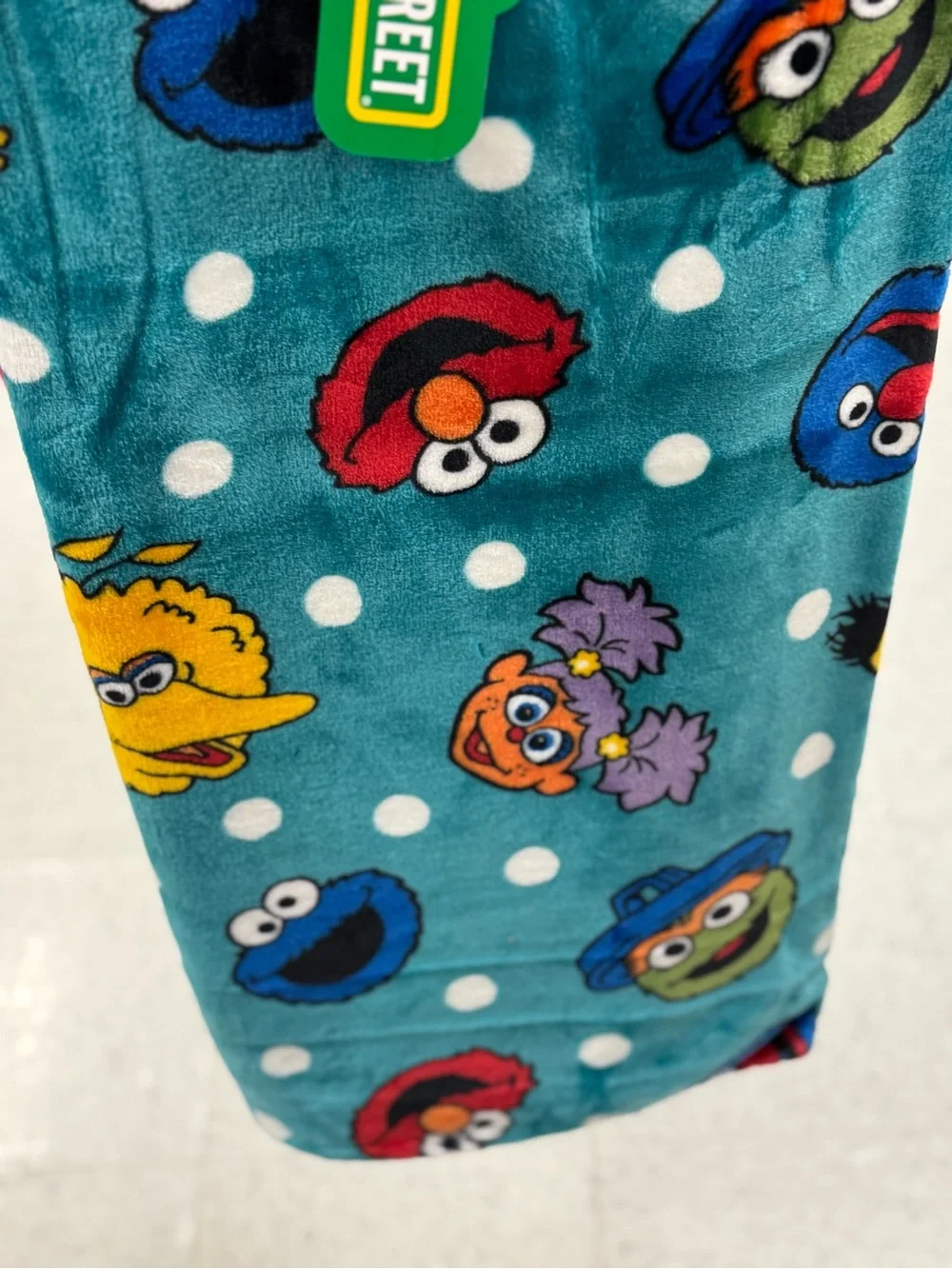 sesame street blanket